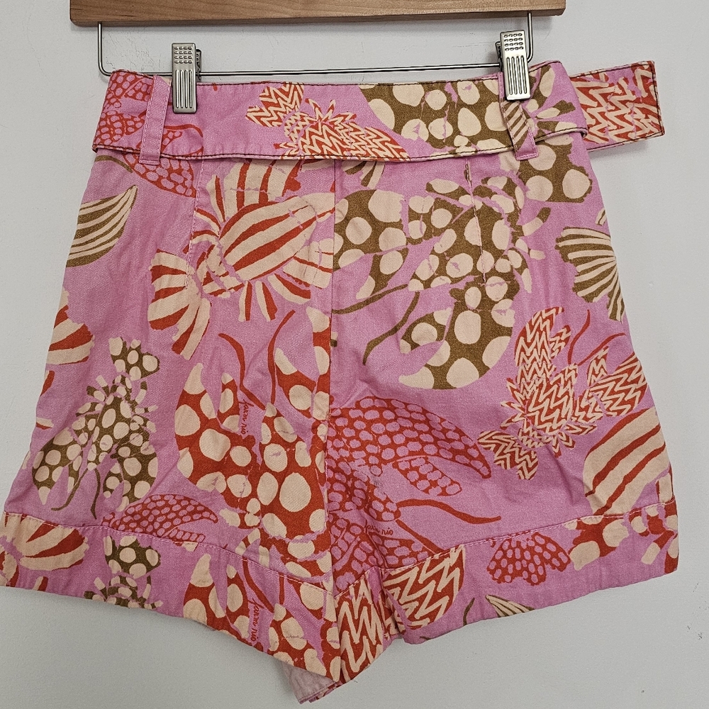 FARM Rio High Waist Shorts - Multicolor Pattern - Picture 2 of 6